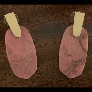 Kendra Scott Inez Rose Quartz Earrings